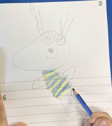 Drawing club artwork