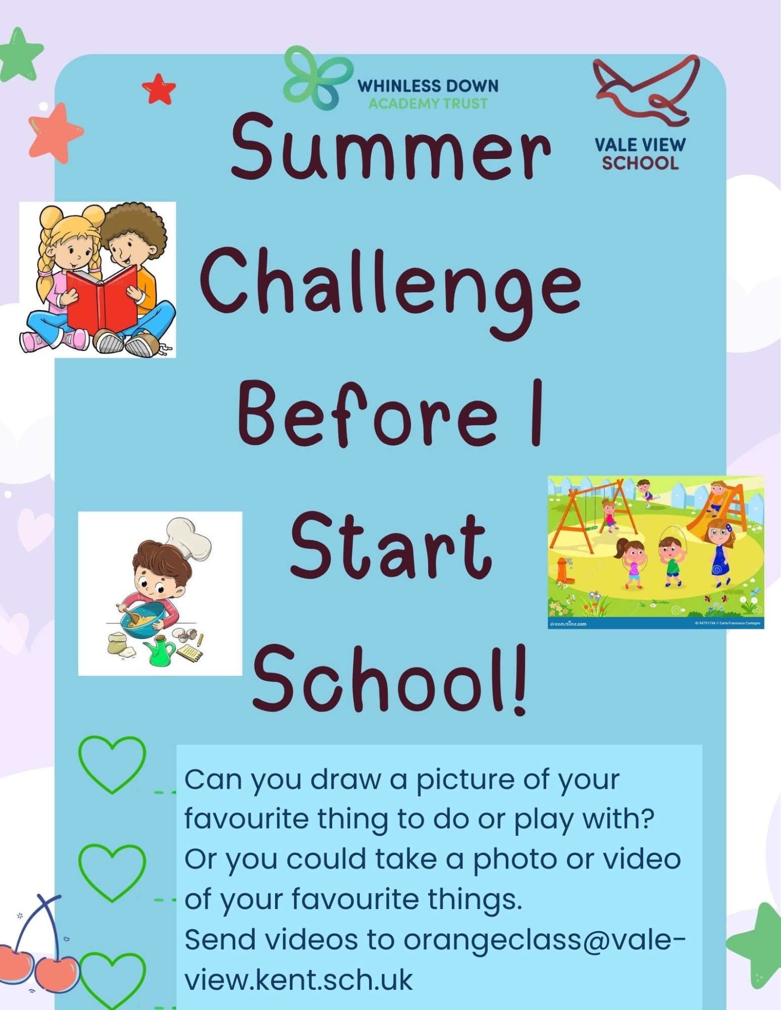Summer challenge poster