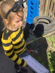 Child dressed as a mini-beast