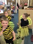 Child dressed as a mini-beast