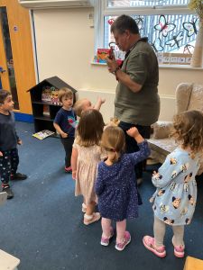 Children moving to music