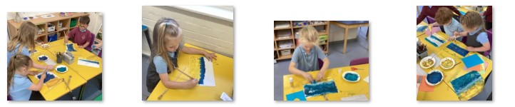 Children painting