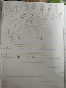 Handwriting practice