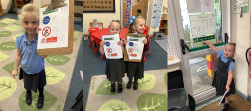 Pupils spotting signs 