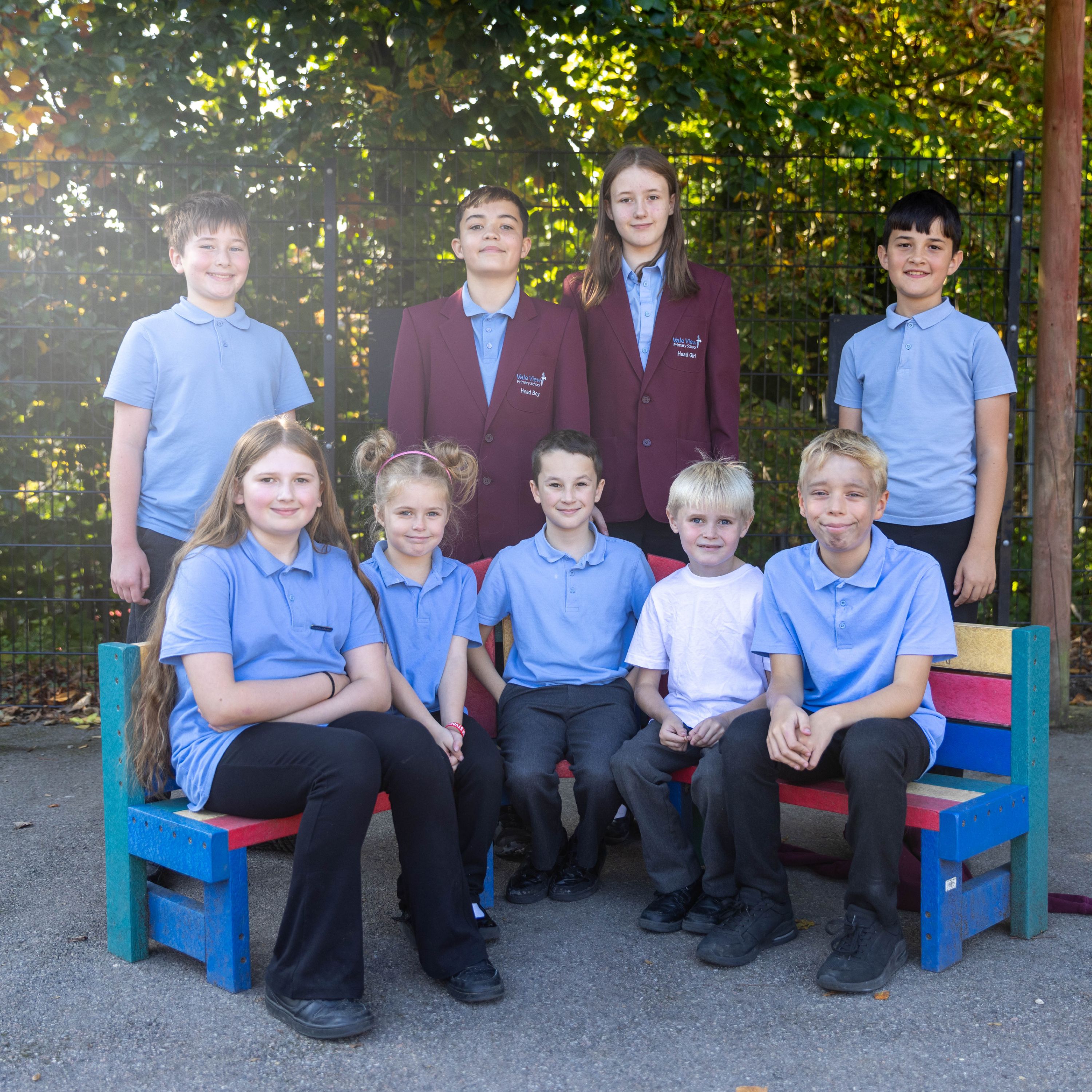 Photo of the current school council 