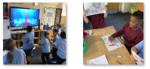 Children keeping their minds and bodies healthy