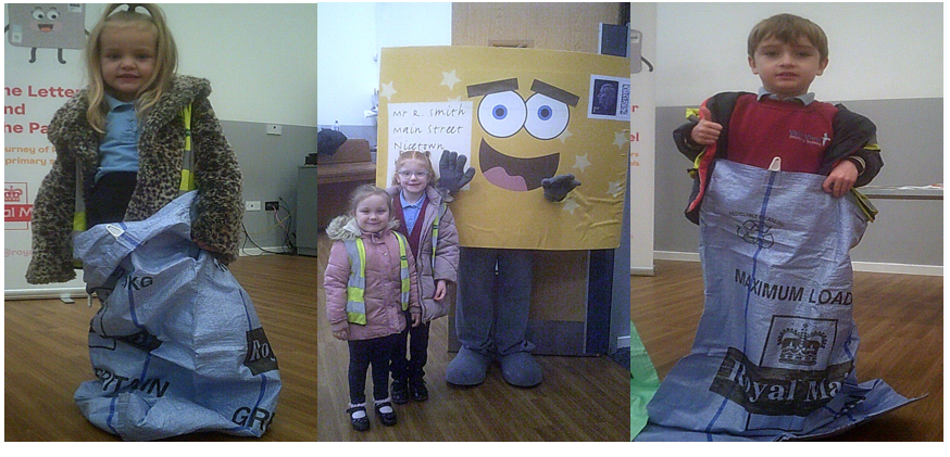 Pictures from the visit to Royal Mail 