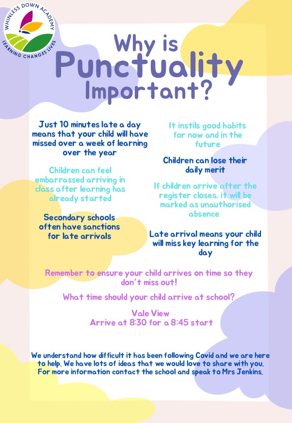Punctuality flyer