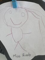 Drawing of Miss Roob
